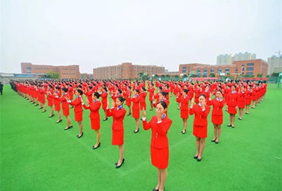 成都郫縣希望職業(yè)學校校園環(huán)境