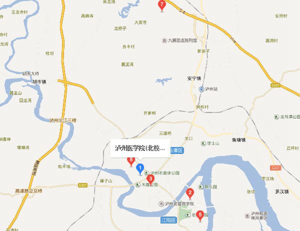  瀘州醫(yī)學院學校地址在哪里