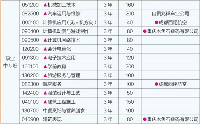 富順職業(yè)技術(shù)學校開設(shè)哪些專業(yè)？
