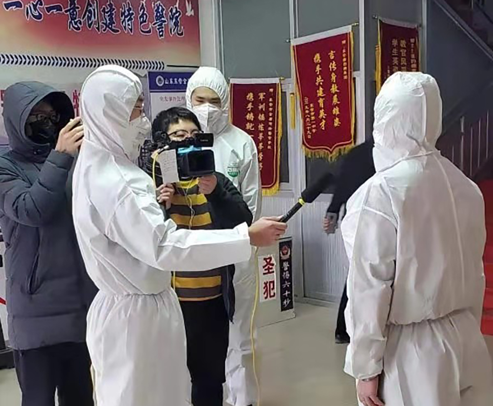 抗擊疫情 肩負使命——政協(xié)東營市第八屆委員會委員 東營金盾司法學校校長楊萬里在行動