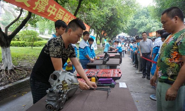 瀘州市職業(yè)技術(shù)學(xué)校汽車(chē)專業(yè)第二屆技能競(jìng)賽