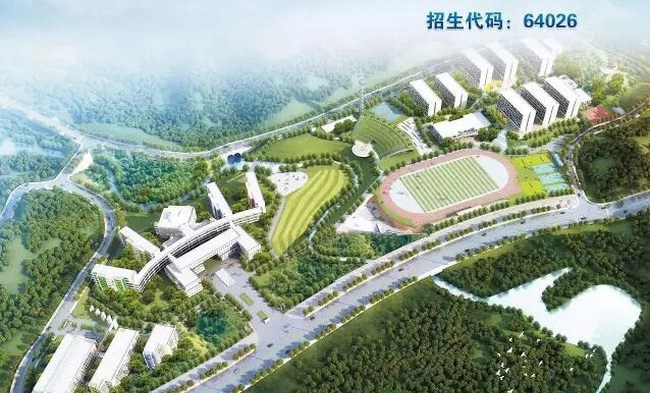 四川省達(dá)縣職業(yè)高級中學(xué)(達(dá)川區(qū)職高)新校區(qū)規(guī)劃圖