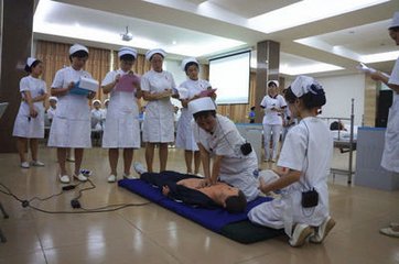 全國護理技能大賽現(xiàn)場