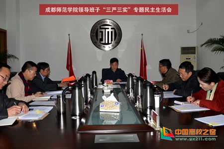 領導班子三嚴三實專題民主生活會整改落實方案
