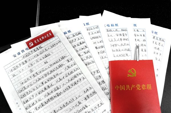 2021年公司兩學一做開展情況匯報