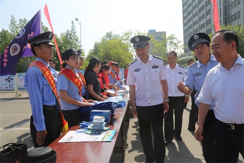 黃河奔流不息 禁毒一刻不止 山東東營金盾司法學校參加東營國際禁毒日活動